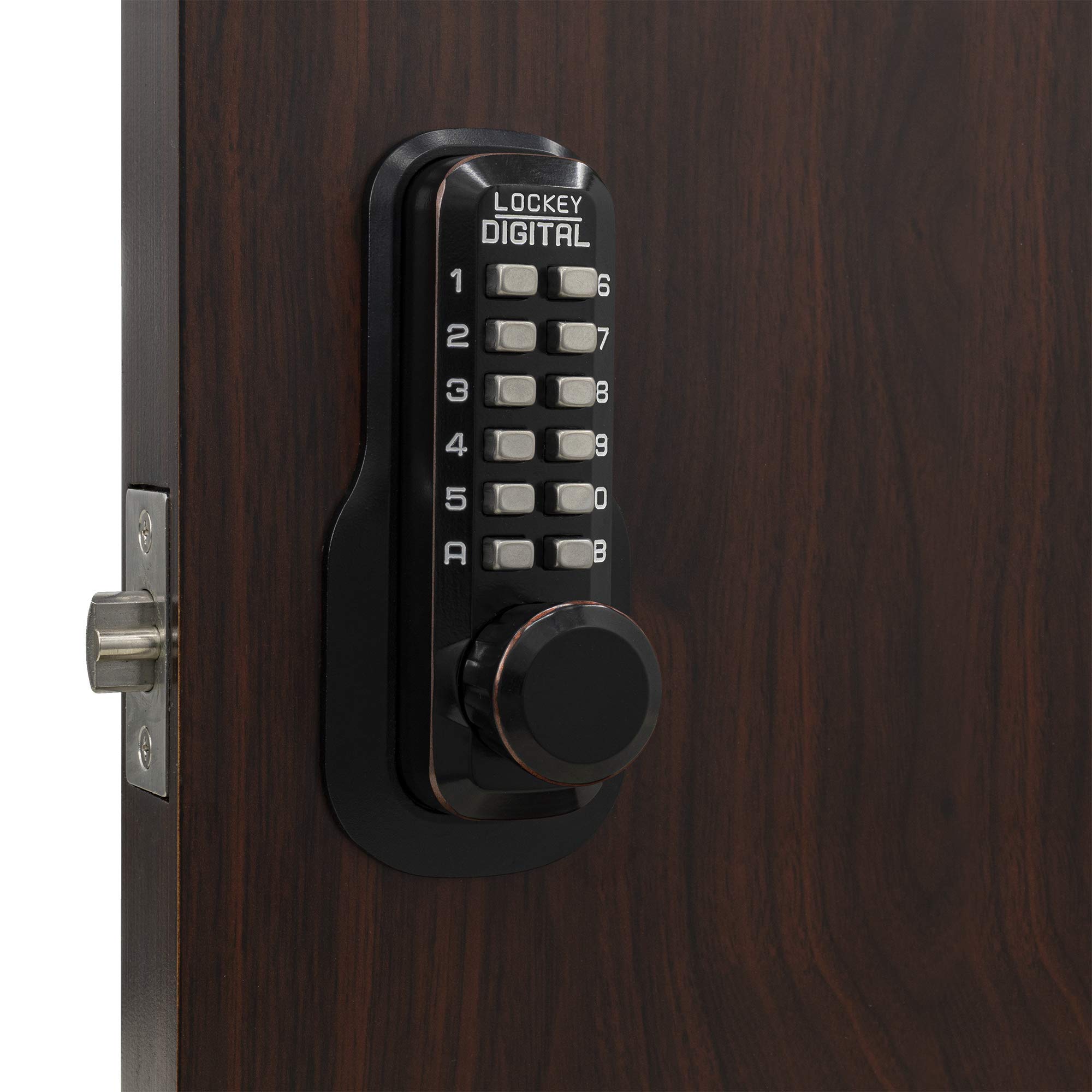 M230OIL Keyless Mechanical Spring Latch - Heavy Duty Door Lock for Homes, Offices & Storage Rooms | Secure & Easy Installation