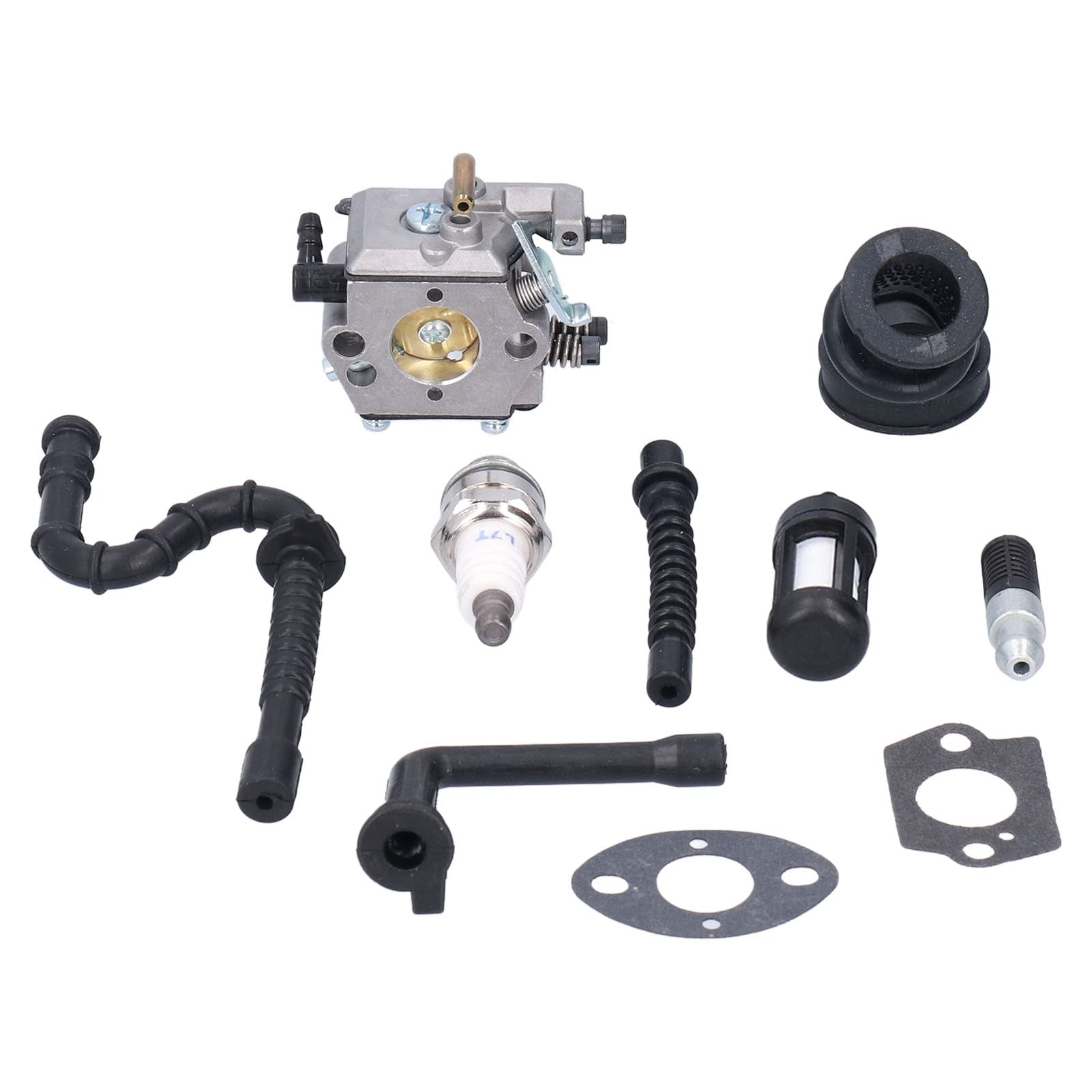 Premium Chainsaw Carburetor Kit 1121-120-0611 with Gasket - Compatible Replacement for Garden Tools & Outdoor Power Equipment - Perfect for DIY Repairs, Landscaping & Wood Cutting Projects