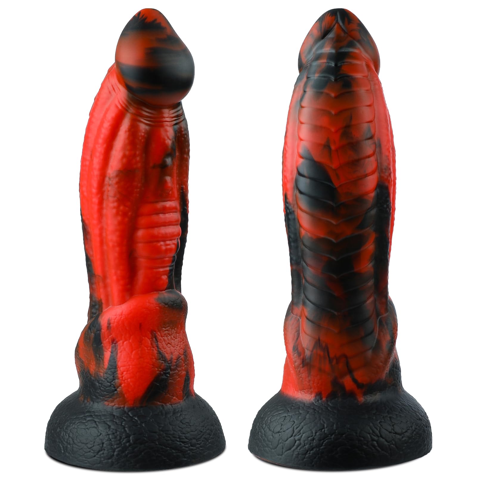 8.5 Inch Realistic Dragon Dildo for Women & Men - Fantasy Silicone Adult Toy with Strong Suction Cup, Anal Plug & Prostate Massager - Perfect for Solo Play, Couples Fantasy & BDSM Scenes