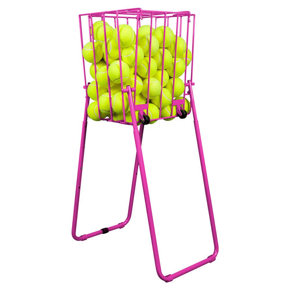 Elite 65 Tennis Ball Hopper - Portable Tennis Ball Basket for Practice & Training | Perfect for Coaches, Players & Tennis Clubs | Durable & Easy to Carry