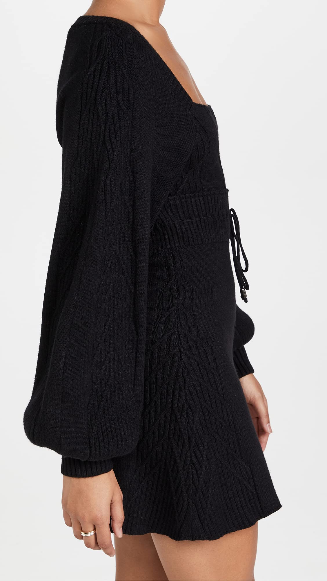 Free People Emmaline Mini Sweater Dress for Women | Soft Knit Short Sleeve Party Dress | Perfect for Date Night, Brunch & Summer Outings