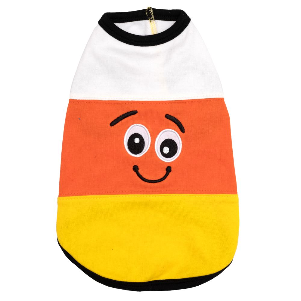 Candy Corn Graphic Tee - Halloween Shirt for Women & Men - Perfect for Halloween Parties & Costume Outfits