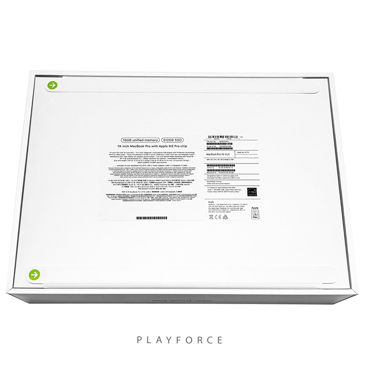Apple MacBook Pro 14-inch 2023 Model with M2 Pro Chip (10-Core CPU, 16-Core GPU), 16GB RAM, 512GB SSD, Space Gray - Perfect for Professionals, Creators & Students