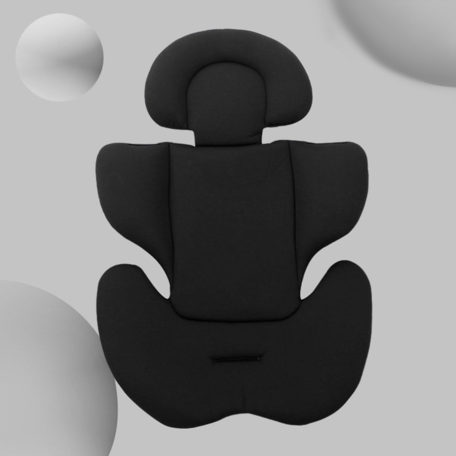 Soft Detachable Toddler Car Seat Insert - 27in Safe Baby Stroller Liner with Head & Body Support Pillow | Neck Support Cushion for Car Seat & Stroller | Perfect Baby Shower Gift for New Parents | Ideal for Road Trips, Daily Commutes & Air Travel