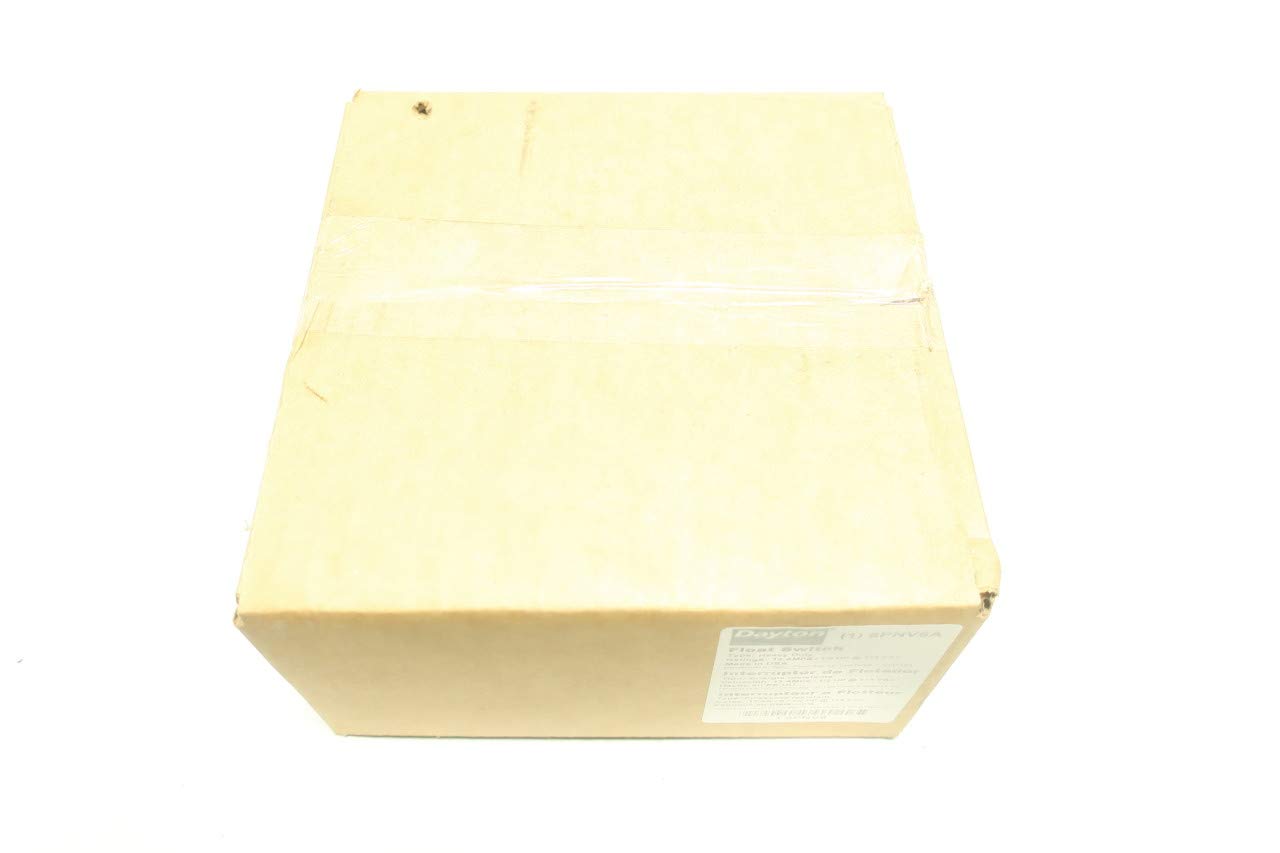 6PNV6A Float Switch - 1/2HP, 10FT Cable, 115V AC - Water Level Control for Sump Pumps, Basement Drainage, Aquariums & Industrial Tanks