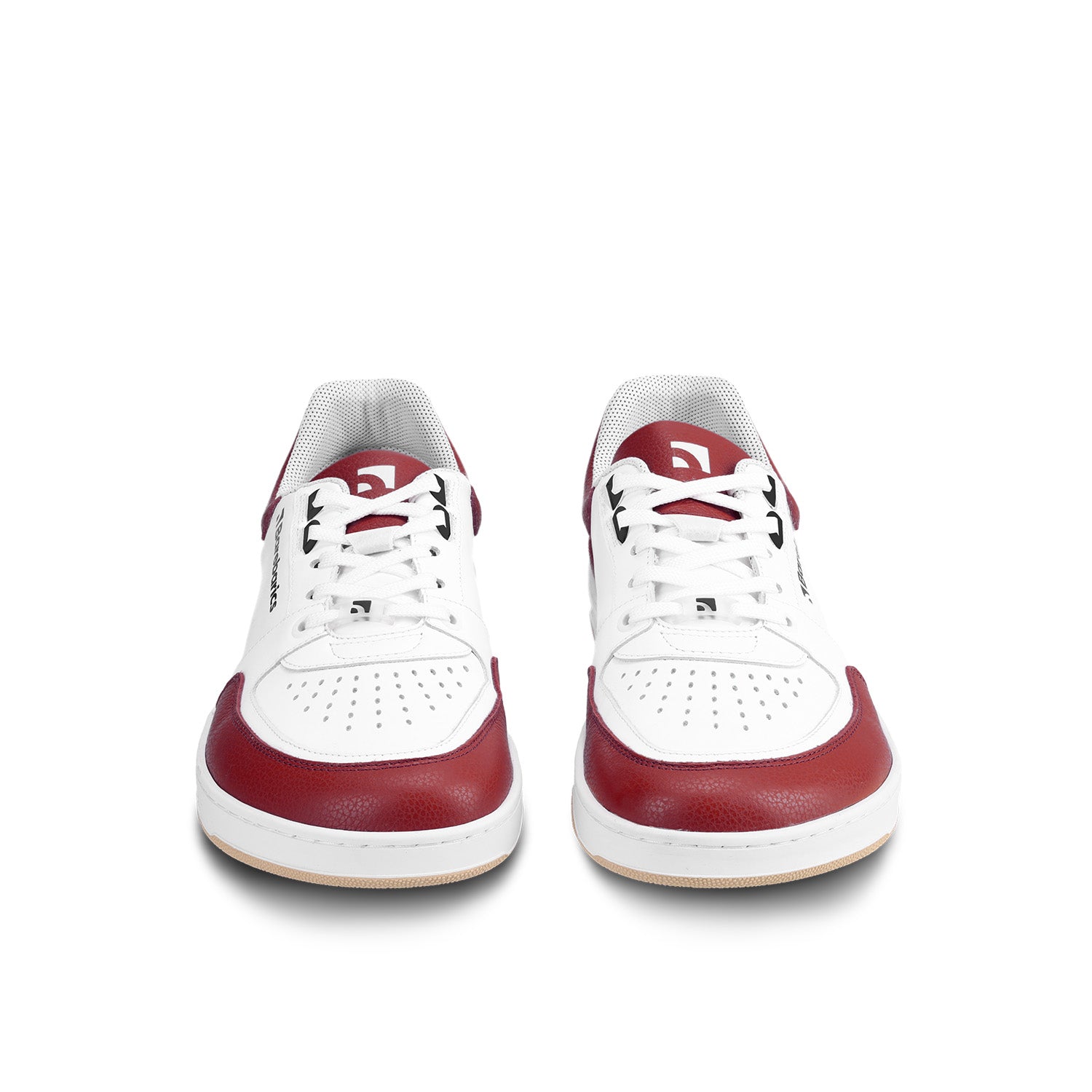 Barefoot Sneakers Barebarics Wave - White & Crimson Red | Minimalist Running Shoes for Men & Women | Perfect for Trail Running, Gym Workouts & Everyday Comfort