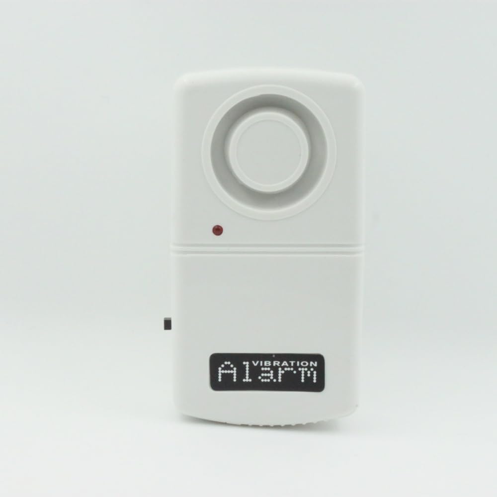 Power Outage Alarm - Automatic Home Security Device for Power Failure, Door & Window Vibration Detection - Wall Sticker Burglar Alarm for Home & Office Protection (Ideal for Blackouts, Security Monitoring & Intrusion Prevention)