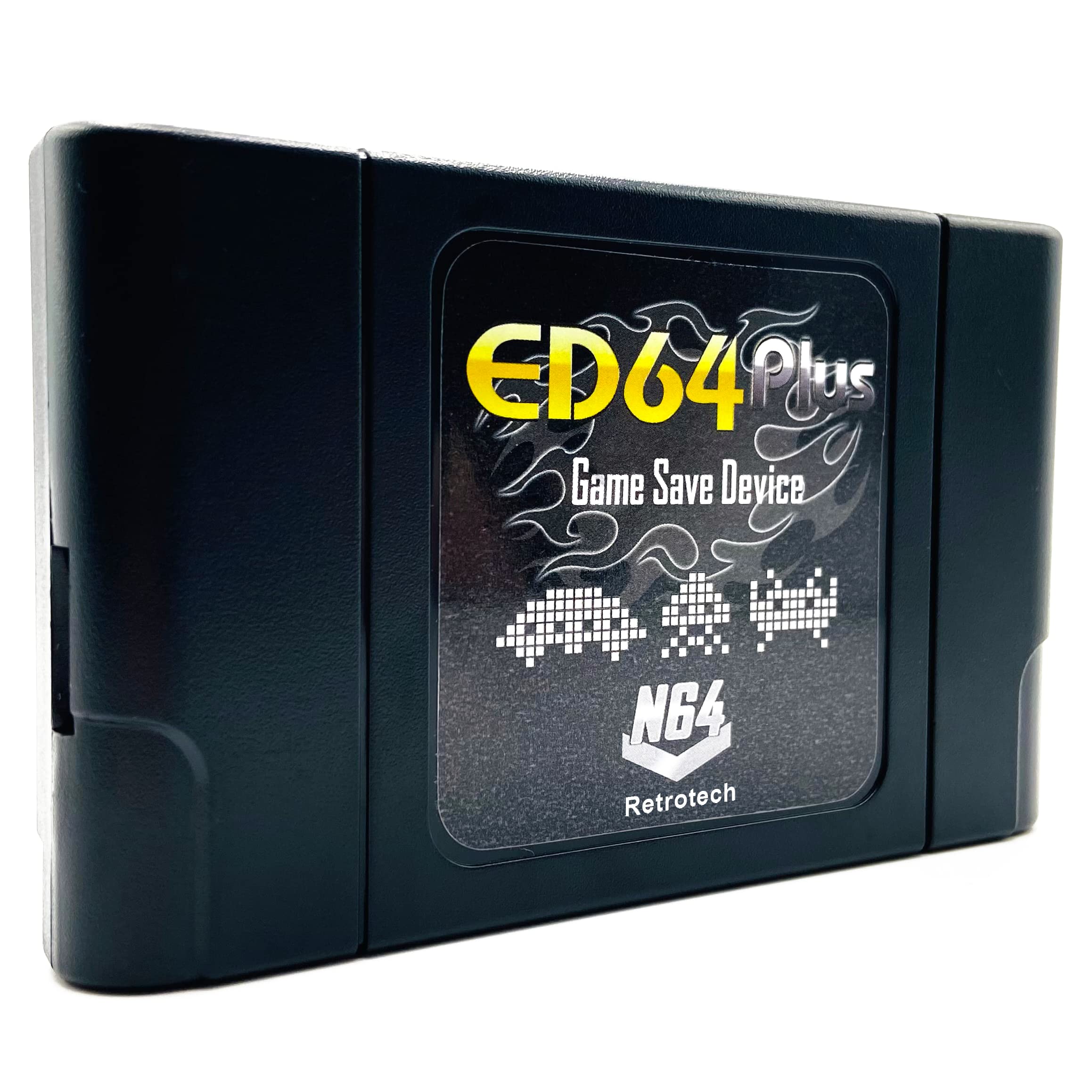 Retrotech ED64 Plus 340-in-1 Multi Game Cartridge for Nintendo 64 (N64) Console - Play Classic Retro Games with Plug & Play Ease - Perfect for Home Entertainment & Gaming Parties