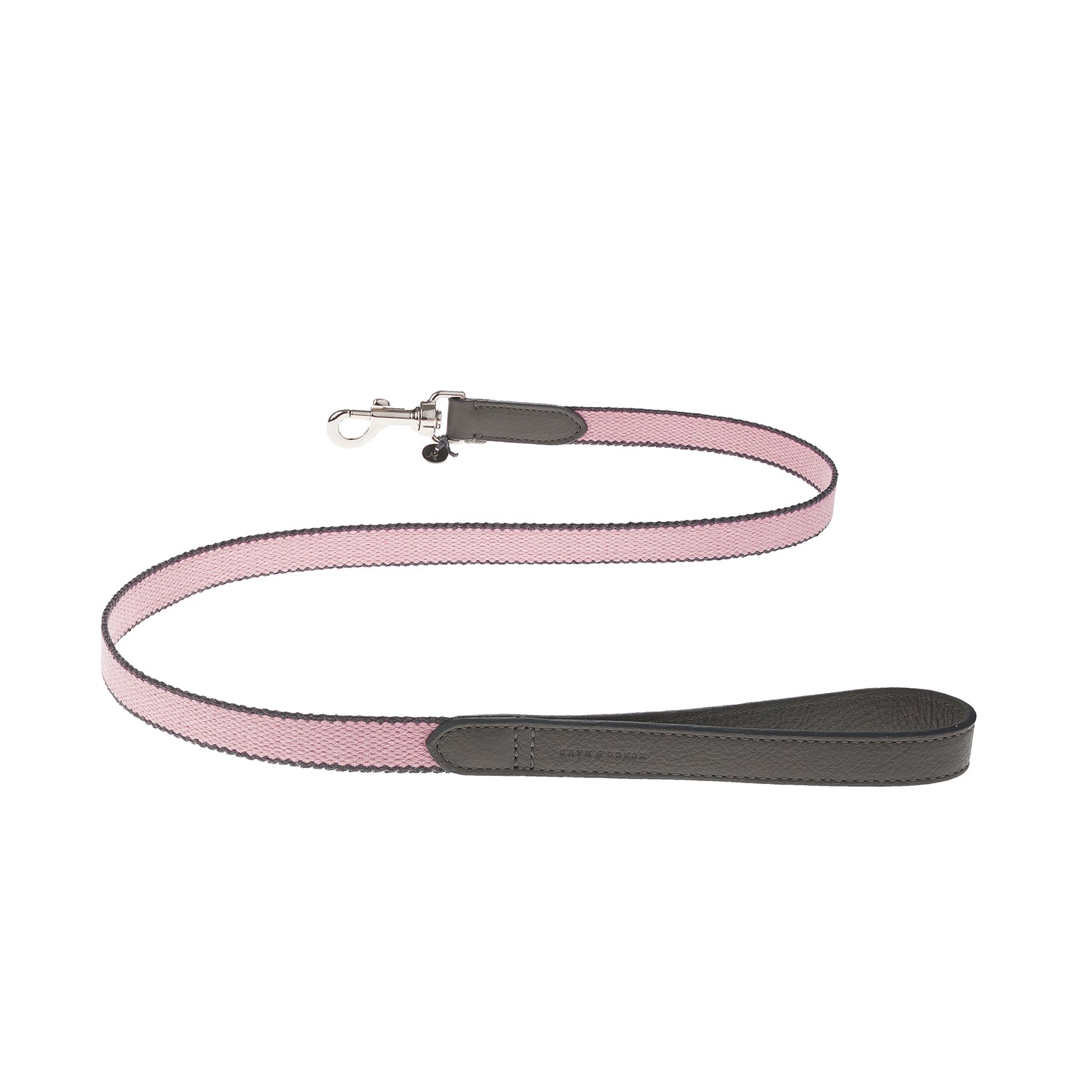 Preppy Dog Lead Rose Charcoal - Stylish & Durable Dog Leash for Small to Medium Dogs - Perfect for Walking, Training & Outdoor Adventures