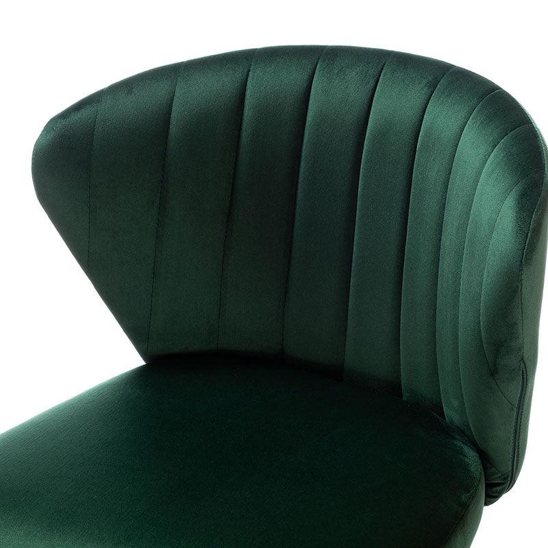 Premium Chandra Velvet Office Chair - Ergonomic Executive Desk Chair with Lumbar Support for Home & Office Workspaces - Comfortable Modern Computer Chair for Long Hours of Sitting