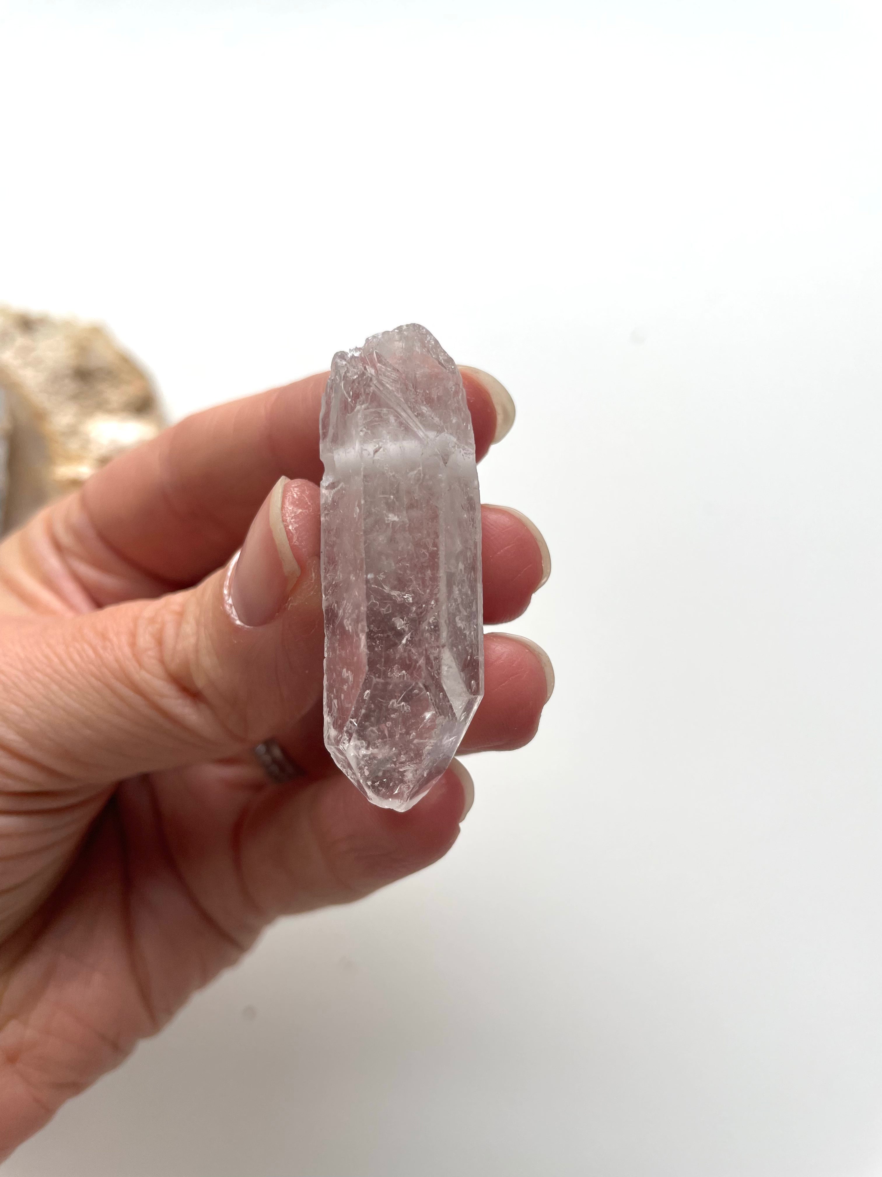 Large Raw Clear Quartz Statement Necklace | Natural Crystal Jewelry for Women | Boho Chic Accessory for Spiritual Healing & Energy Cleansing