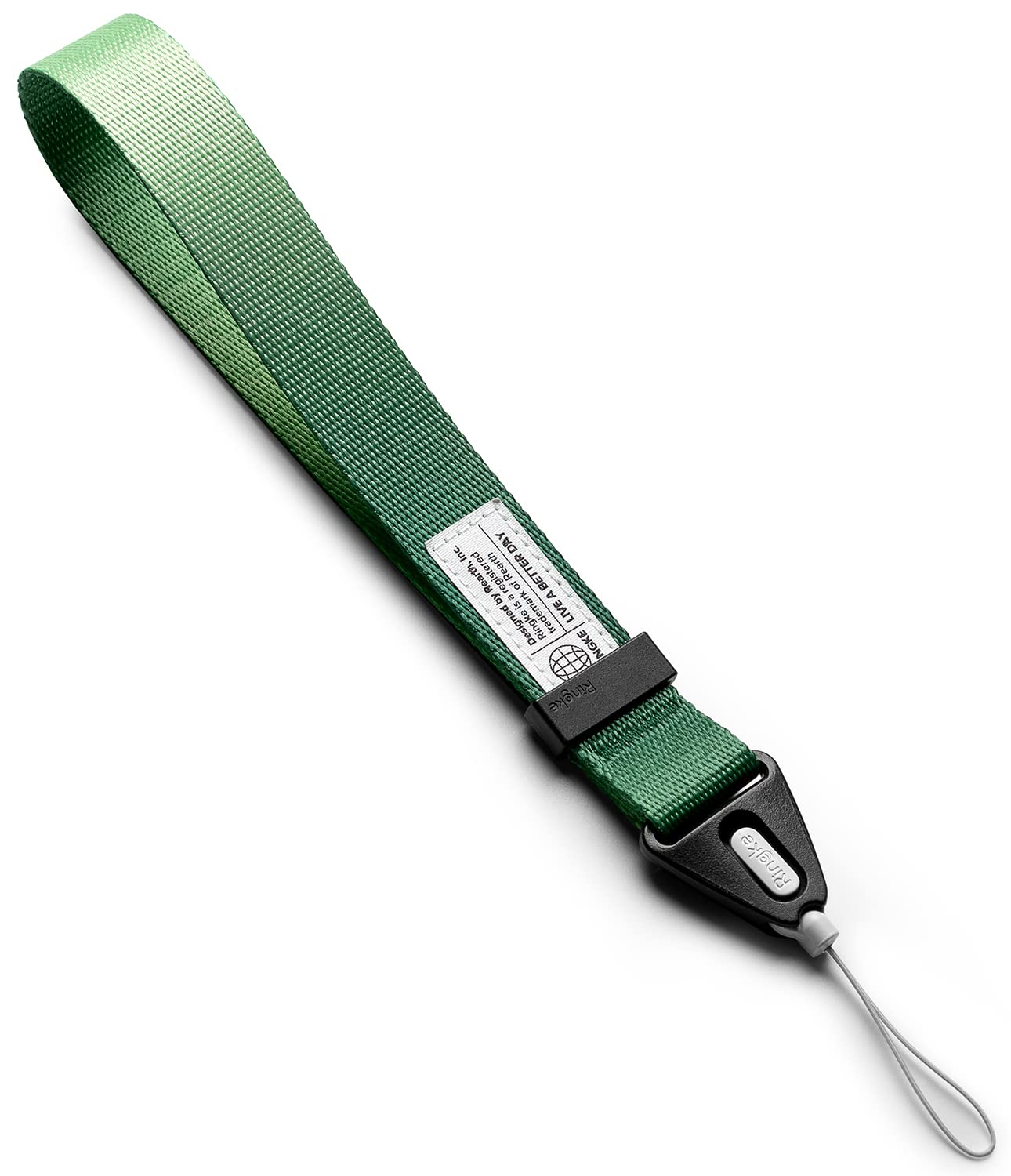 Ringke Adjustable Universal Phone Wrist Strap - Durable Camera Lanyard for Smartphones & DSLR Cameras | Perfect for Outdoor Adventures, Travel & Hands-Free Photography (Forest Green)