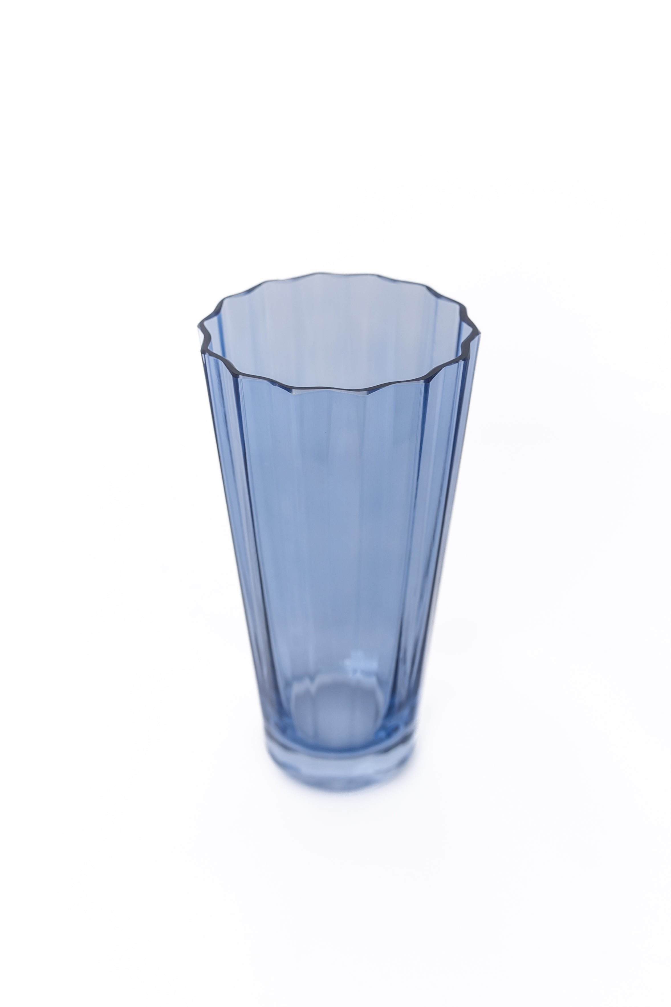 Estelle Colored Sunday Highball Glasses Set of 2 - Cobalt Blue Barware for Cocktails, Iced Tea & Entertaining