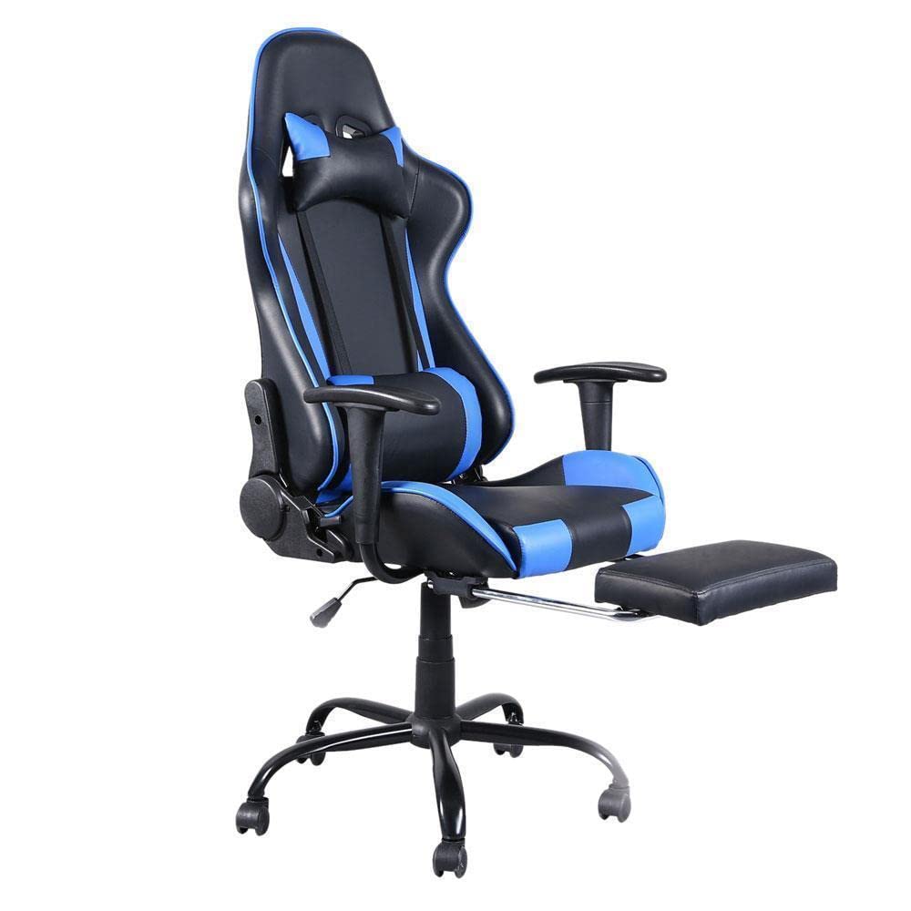 VeahUS Ergonomic Office Chair - Adjustable Racing Gaming Chair with Recliner for Computer Desk - Perfect Gift for Men, Women & Dad - Ideal for Home Office, Gaming & Work from Home