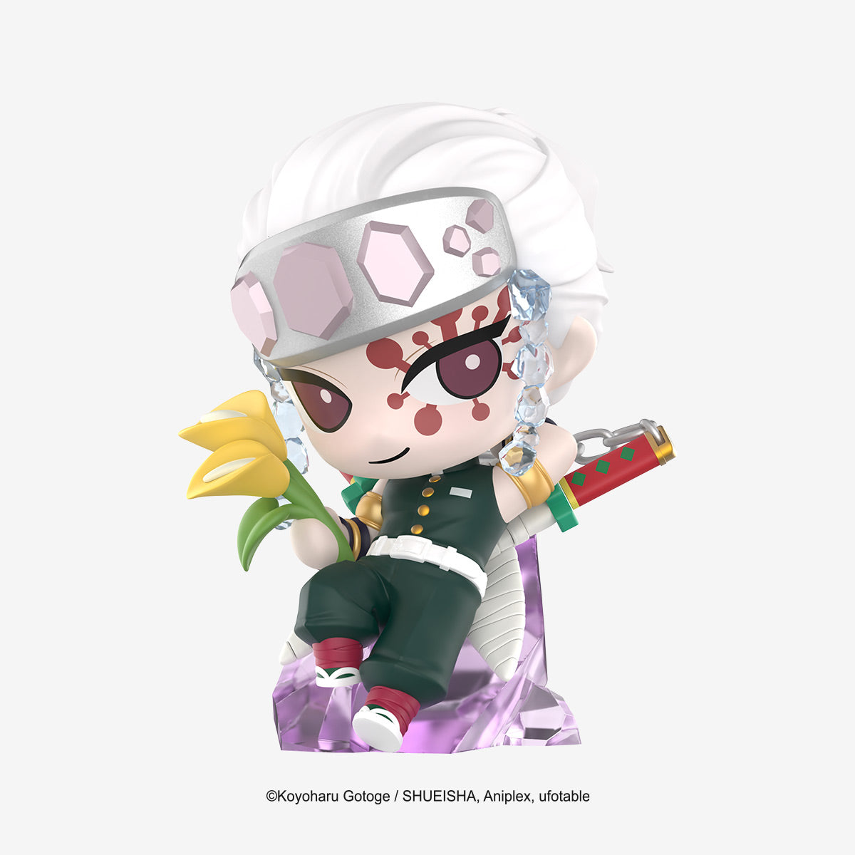 Demon Slayer: Kimetsu no Yaiba Birth Flower Series Anime Figures - Collectible Character Statues for Home Decor, Office Display, and Anime Fans Gift
