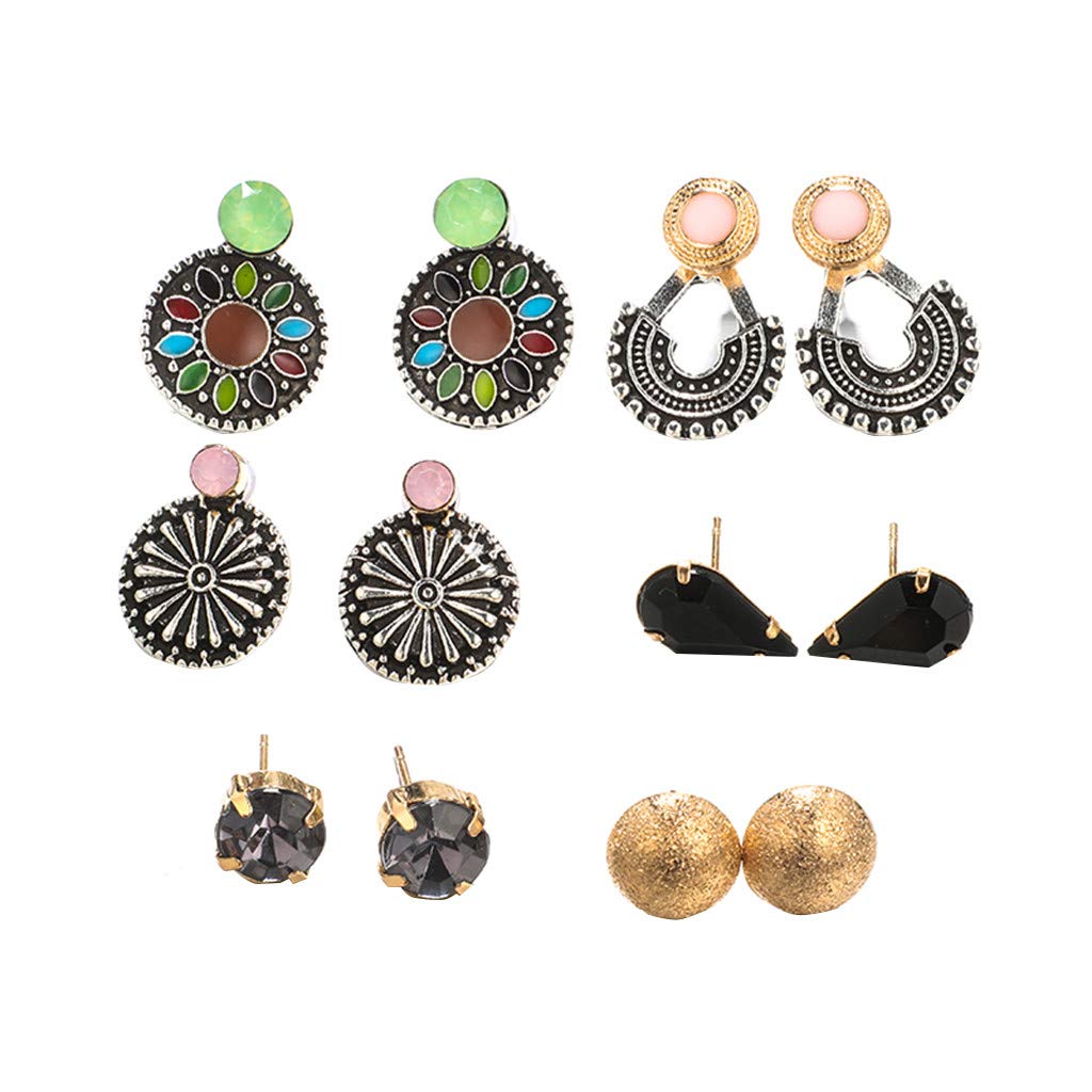 Vintage Floral Butterfly Stud Earrings for Women - Silver Charm Jewelry, Elegant Gift for Birthday, Anniversary & Special Occasions | Perfect for Casual Wear, Parties & Everyday Fashion Accessories