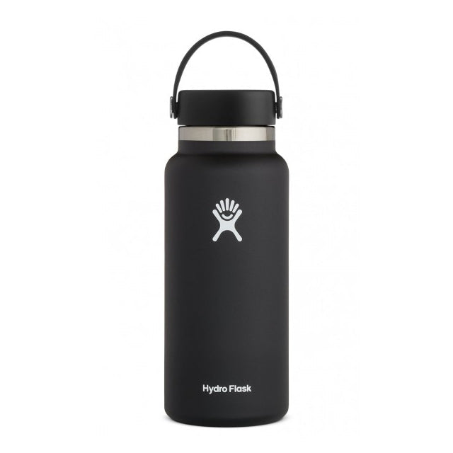 32 oz Wide Mouth Water Bottle with Straw & Leak-Proof Lid - BPA Free Stainless Steel Insulated Water Bottle for Gym, Hiking, Travel & Outdoor Activities