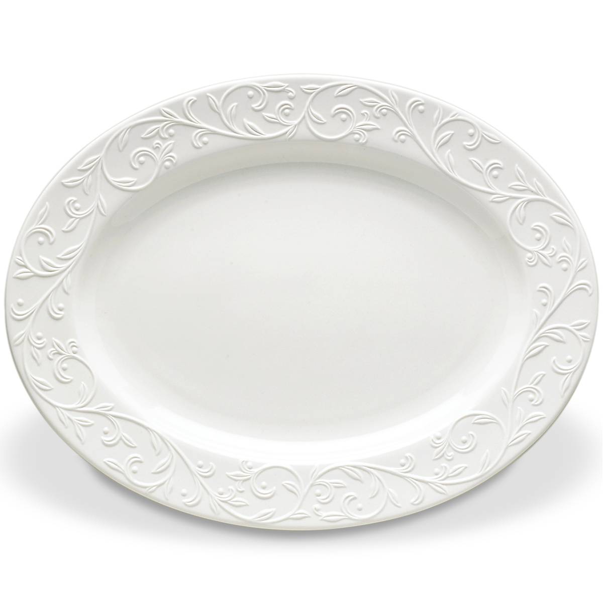 Exquisite Hand-Carved Opal Oval Serving Platter - Elegant Party Tray for Entertaining, Wedding Receptions & Holiday Gatherings