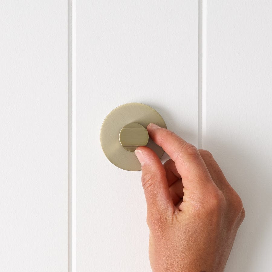 Smart Door Lock - Warm Brushed Nickel Finish, Keyless Entry with Touchpad & Mobile App Control - Perfect for Home Security & Smart Home Automation