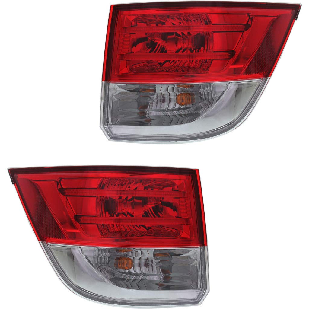 2014-2017 Honda Odyssey LED Tail Lights Pair - Driver & Passenger Side (HO2804104 HO2805104, 33550TK8A11 33500TK8A11) | Replacement for Enhanced Visibility & Safety | Perfect for Night Driving & Car Customization