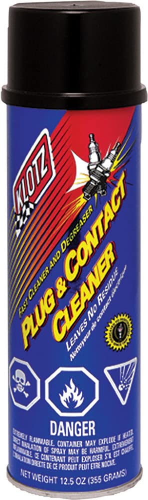 Klotz Contact Cleaner (12.5 Oz) - Professional Electrical Contact Cleaner Spray for Electronics, Automotive & Industrial Use - Removes Oxidation, Dirt & Grease - Safe for Sensitive Components