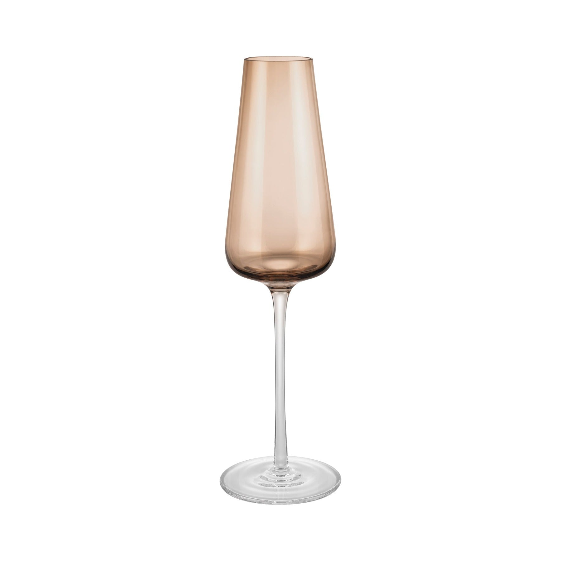 Premium BELO Champagne Flute Glasses - 7oz Crystal Clear Elegant Flutes, Set of 2 - Perfect for Weddings, Anniversaries & Romantic Celebrations