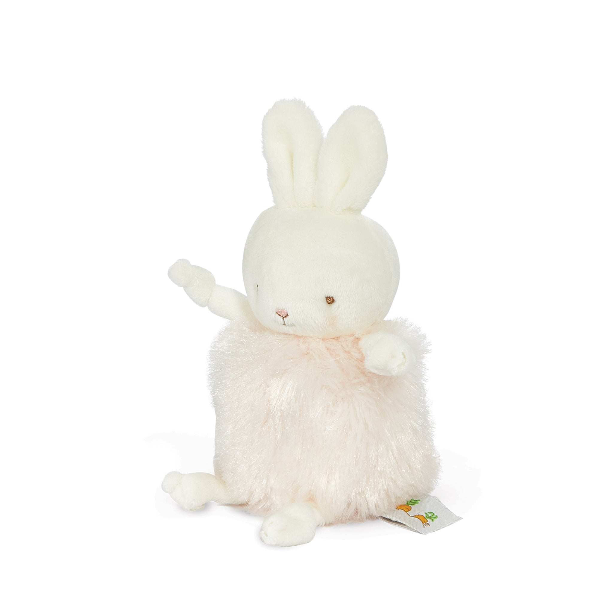 Pink Bunny Roly Poly Toy - Cute Tumbling Blossom Bunny for Kids, Perfect for Playtime, Nursery Decor, and Gift Giving