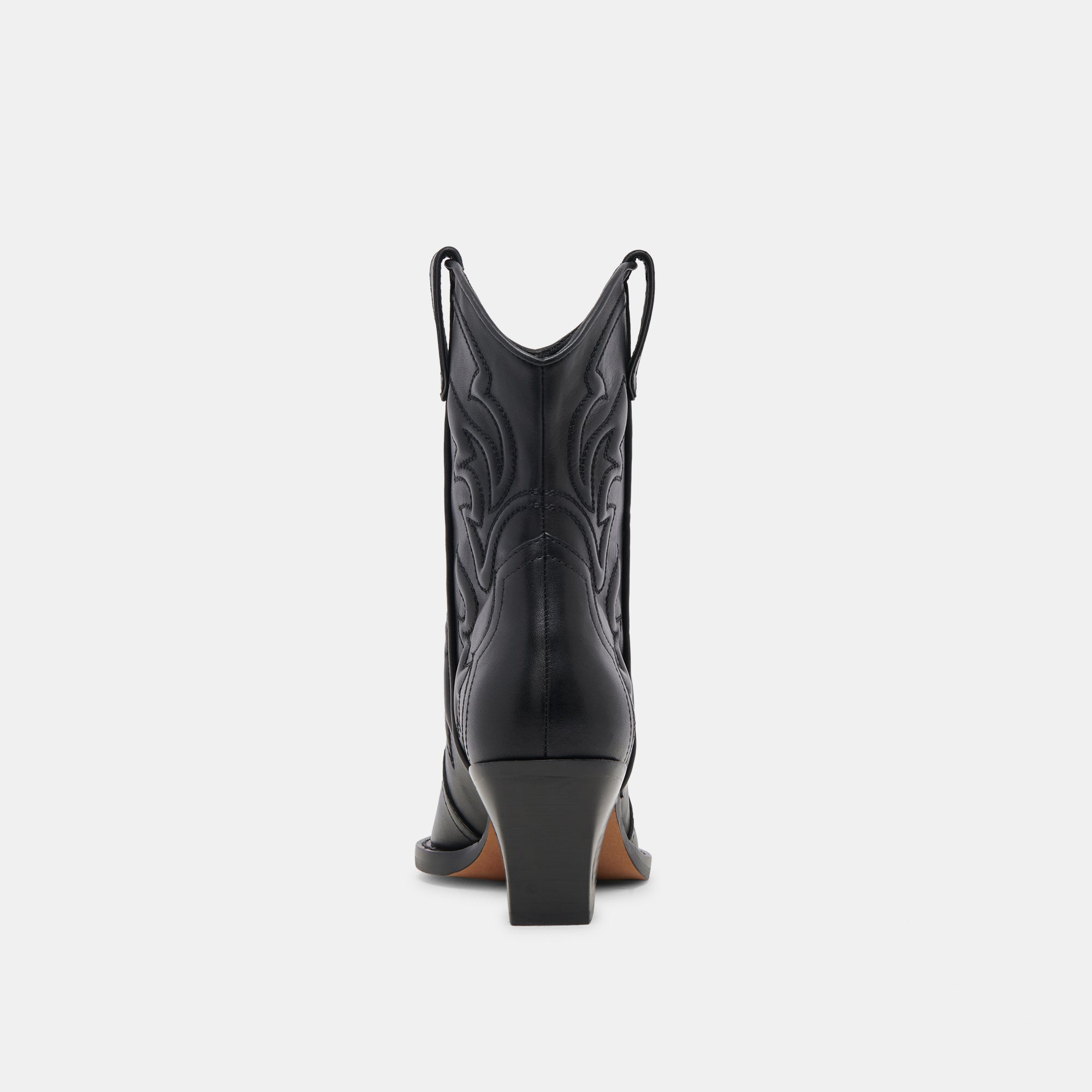 RIMONA Women's Black Leather Booties - Stylish Ankle Boots for Casual Outfits & Fall Fashion