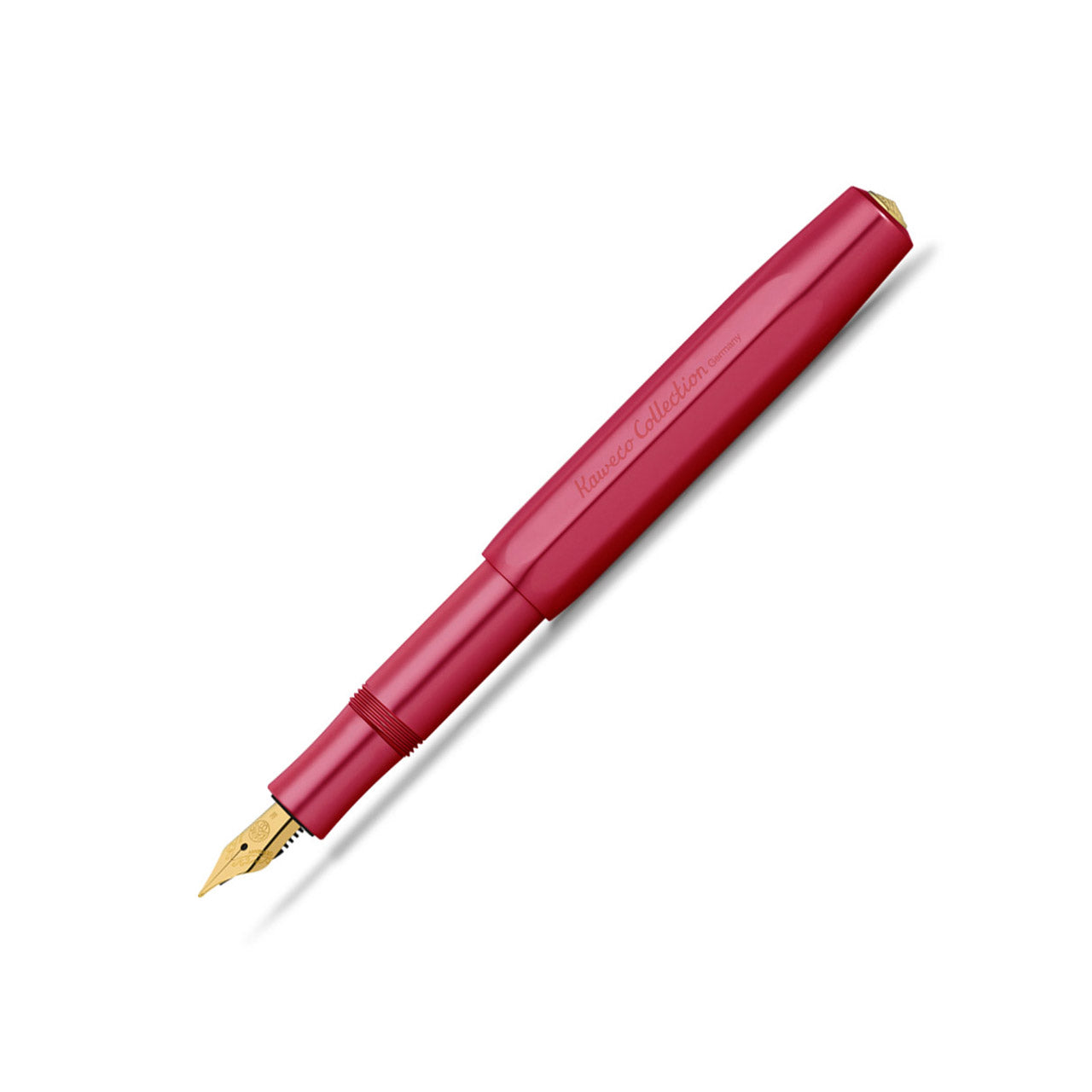 Premium AL Sport Fountain Pen with Ruby Accents - Elegant Writing Instrument for Professionals, Collectors & Gift Giving - Perfect for Signatures, Calligraphy & Special Occasions
