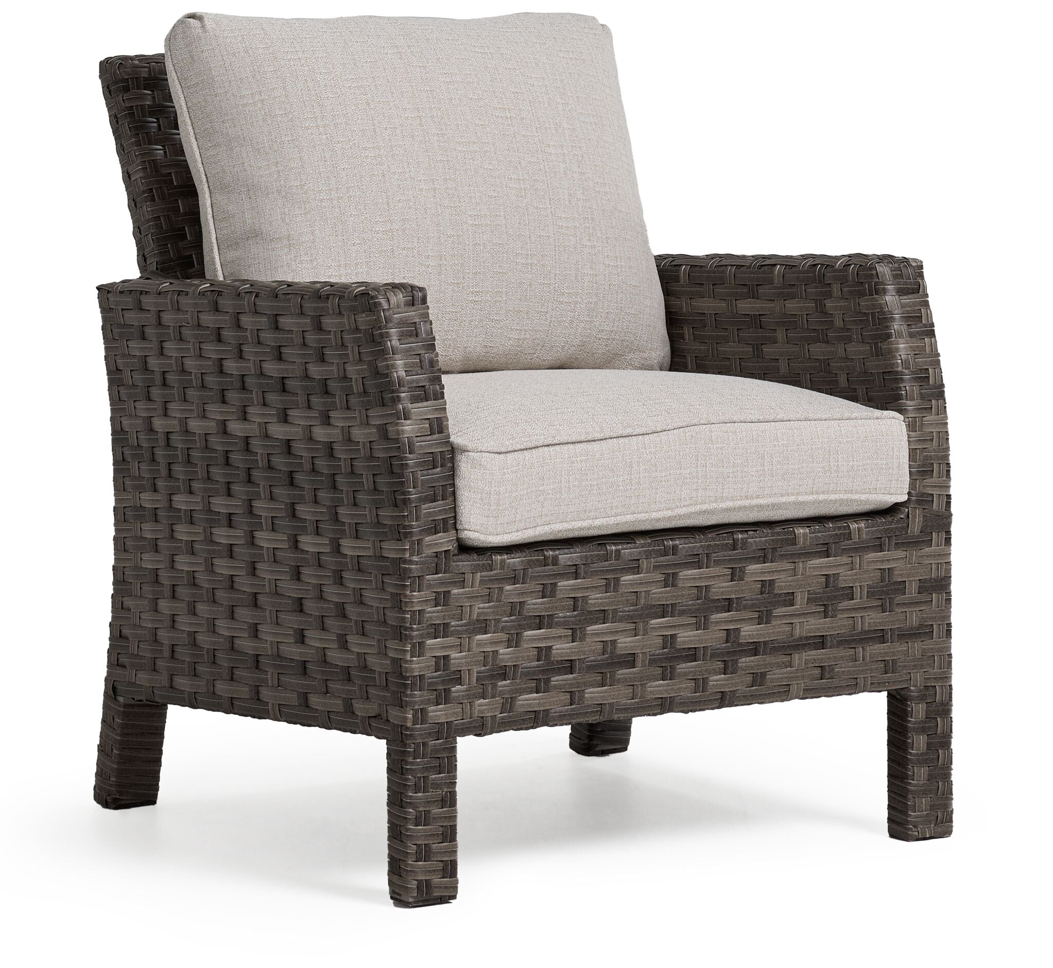**Acadia Outdoor Lounge Chair - Waterproof & Fade-Resistant Patio Furniture for Poolside, Beach, and Backyard Relaxation - Grey & Beige Options**