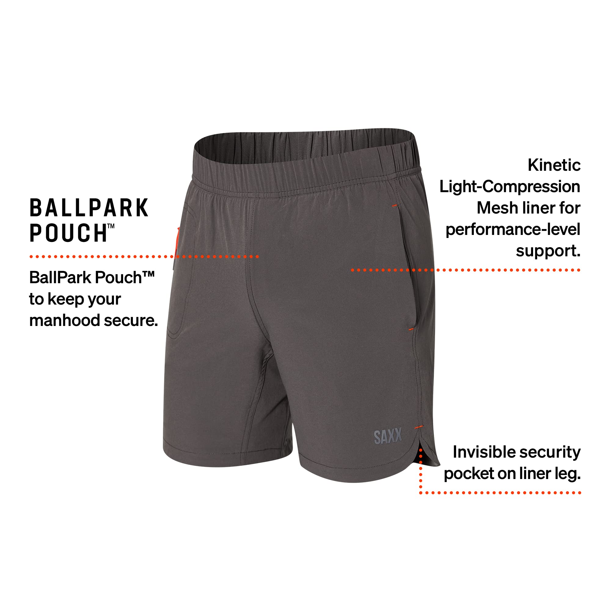 SAXX Gainmaker 2-in-1 Men's 7