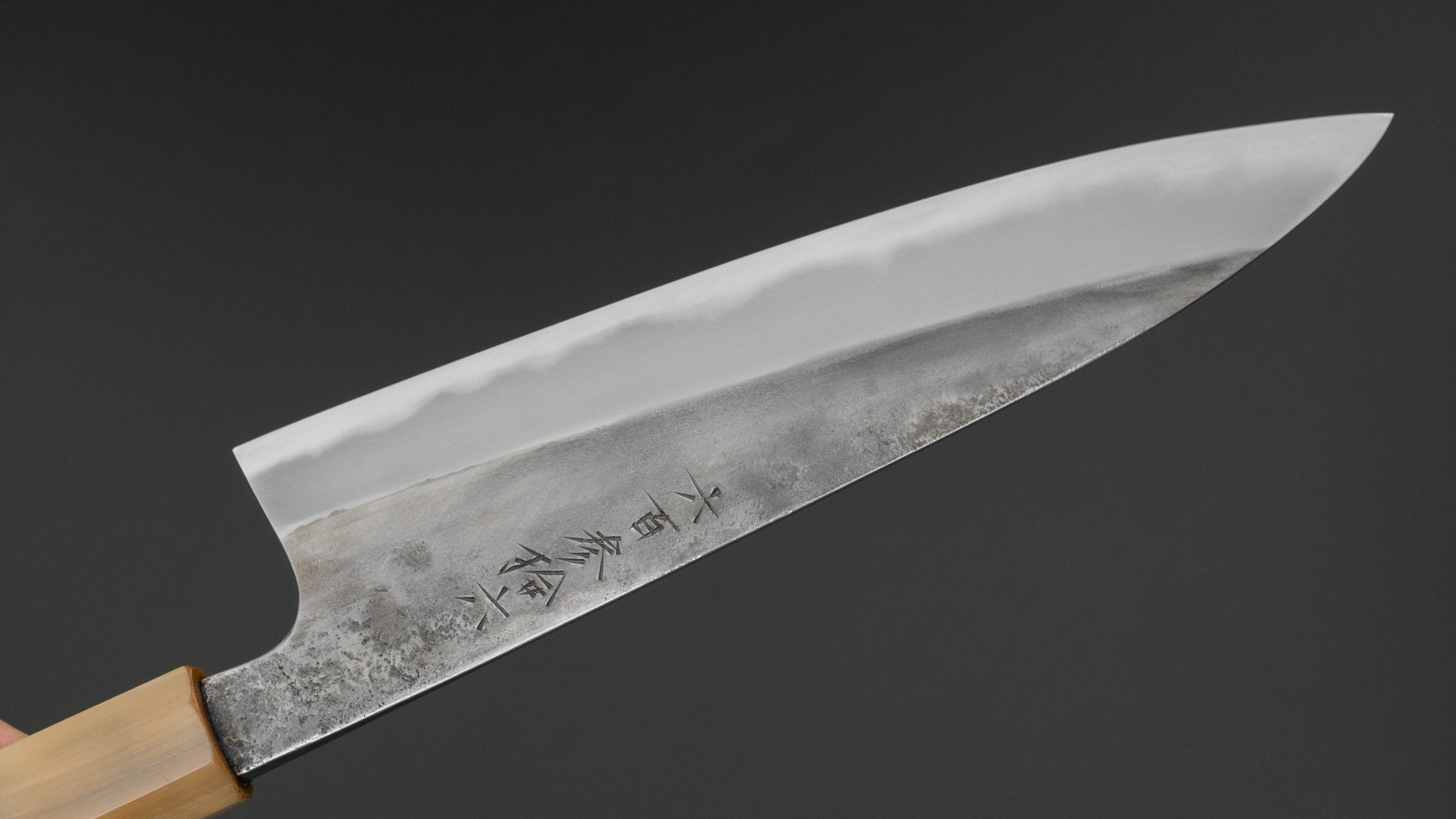 Jiro Tsuchime Wa Petty Knife 180mm - Handcrafted Japanese Kitchen Knife with Taihei Tagayasan Handle (#636) - Perfect for Sushi, Vegetables & Precision Cutting