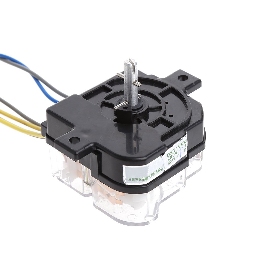 Pinhaijing 6-Wire Washing Machine Timer Replacement Part - 90 Degree Central Hole 68mm Switch Shaft for Laundry Machine Repair | Compatible with Multiple Brands | DIY Home Appliance Fix