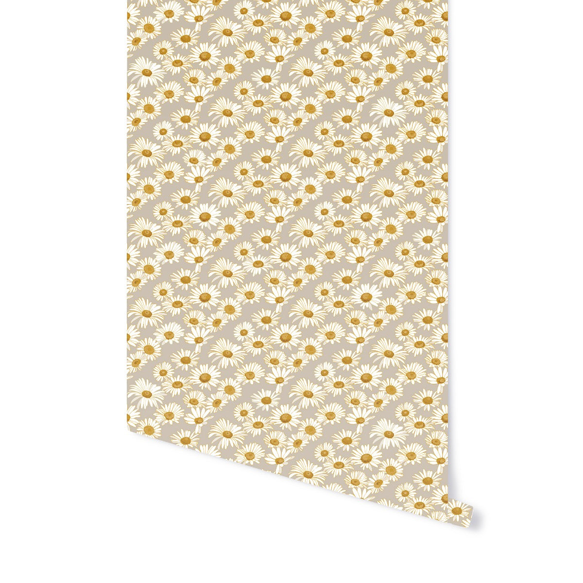 Novogratz Daisies Peel and Stick Wallpaper - Self-Adhesive Floral Wall Decor for Bedroom, Nursery, Living Room & Home Office
