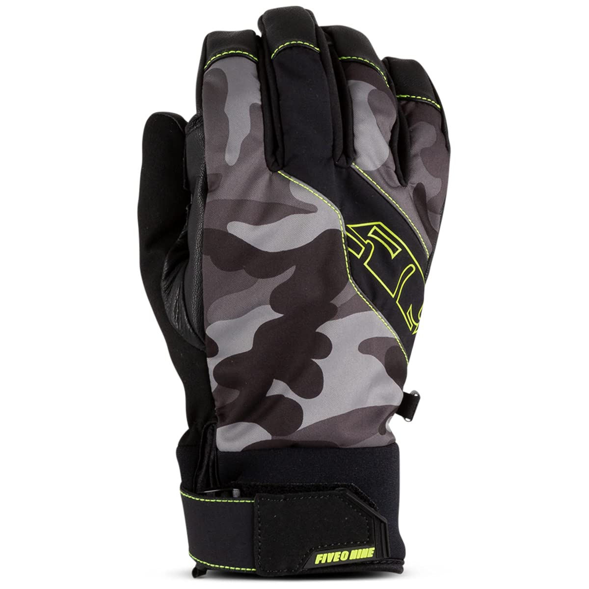 509 Freeride Gloves for Men - Black Camo Snowmobile & Motorcycle Gloves (3X-Large) - Windproof & Waterproof Winter Gloves for Cold Weather Riding, Skiing & Outdoor Activities
