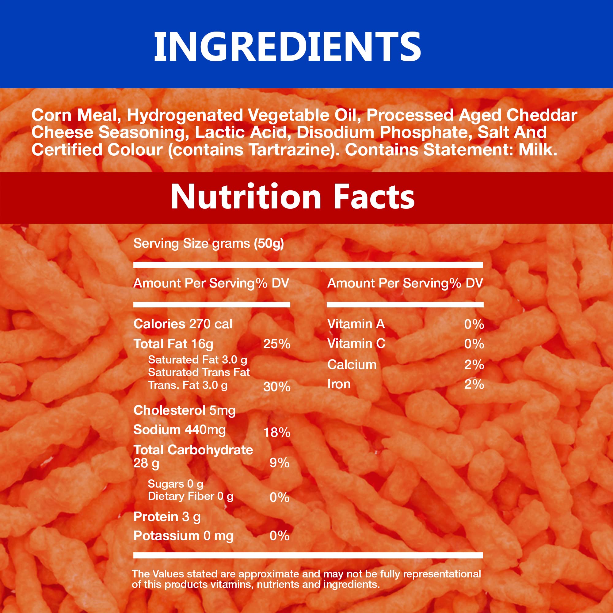 Hawkins Cheezies Canadian Snacks 210g x2pk - Crunchy Cheese Flavored Puffs - Perfect for Parties, Movie Nights & Office Snacks - Includes Free BoomQQ Sticker (Pack of 1)