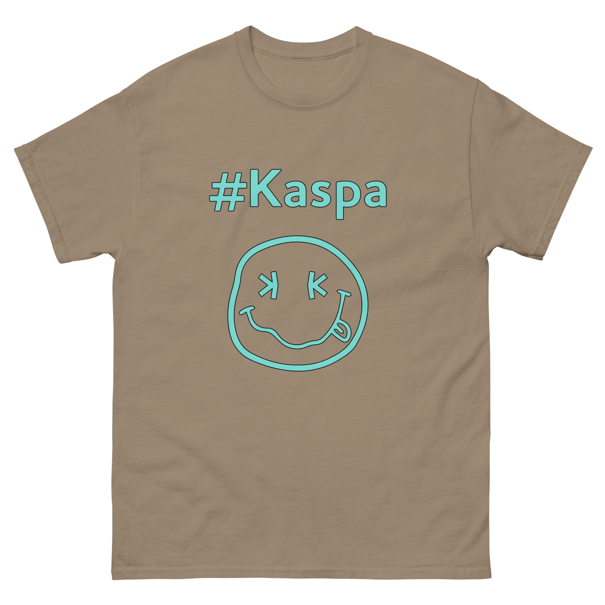 Kaspa KAS Coin Crypto T-Shirt - Trendy Blockchain & Cryptocurrency Apparel for Fans & Enthusiasts | Perfect for Crypto Events, Meetups & Casual Wear