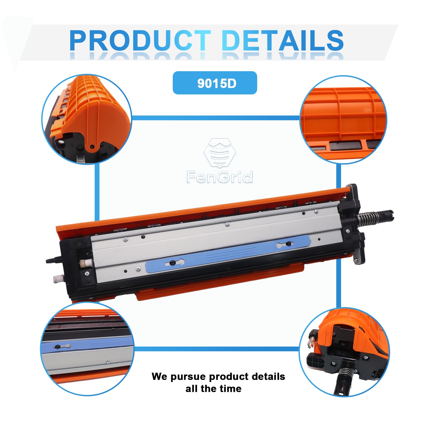 W9015MC (W9014MC) Compatible Imaging Drum Unit for HP Managed MFP E82560z E82550z E82540z E82540dn E82550dn E82560dn Printers - High-Quality Replacement Toner Cartridge for Office & Business Printing Needs