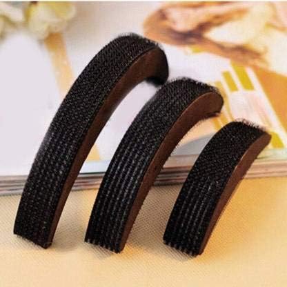 Raddhi Enterprises Plastic Juda Maker Set of 2 & Hair Bumpet Set of 5 - Small, Medium, Large Sizes | Hard Foam Hair Accessories for Women | Perfect for Parties, Weddings & Special Occasions