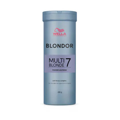 Wella Blondor Multi Blonde Lightening Powder 400g - Professional Hair Bleach for Salon & Home Use - Perfect for Blonde Highlights & Full Lightening Treatments