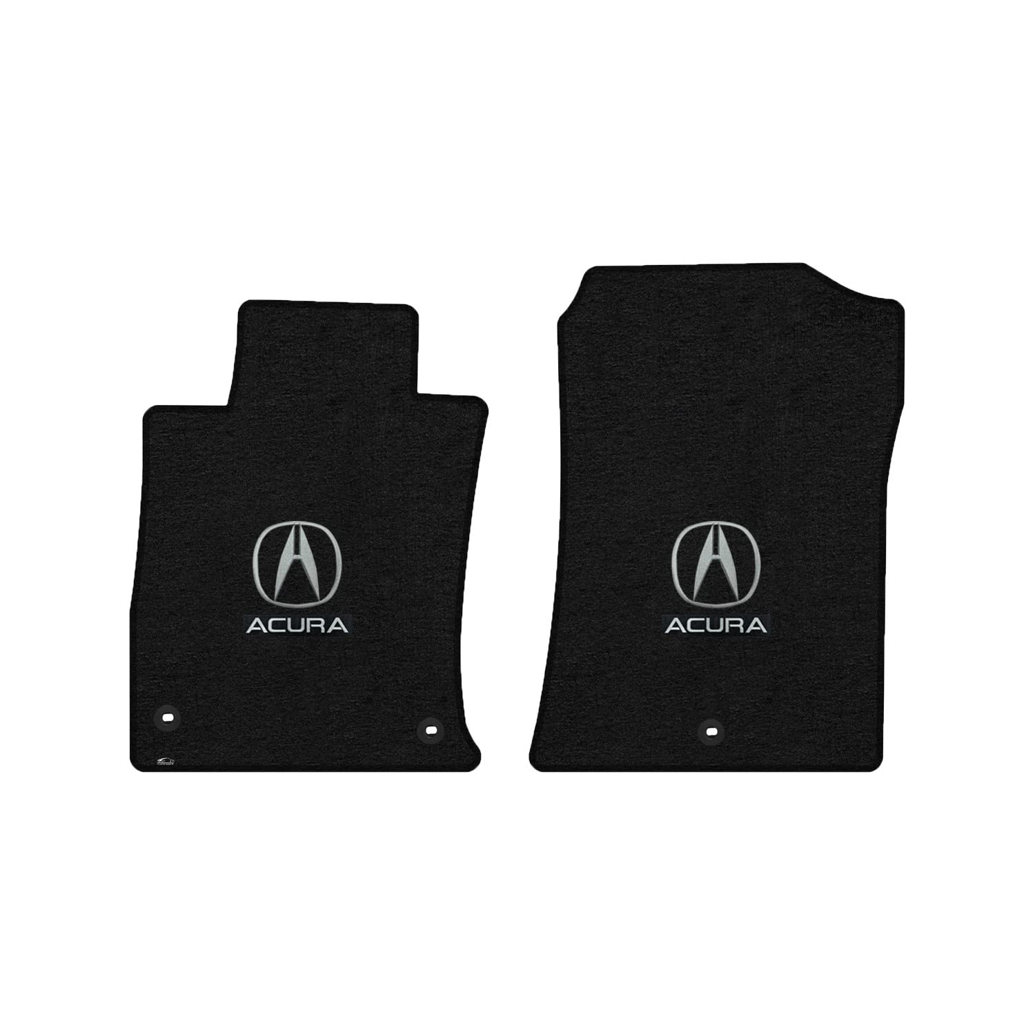 Premium Custom-Fit Carpeted Floor Mats for 2015-2020 Acura TLX (Charcoal, 2-Piece Front Set) - Luxury Car Floor Liners, All-Weather Protection & Enhanced Interior Style - Perfect for Daily Commutes, Road Trips & Vehicle Resale Value