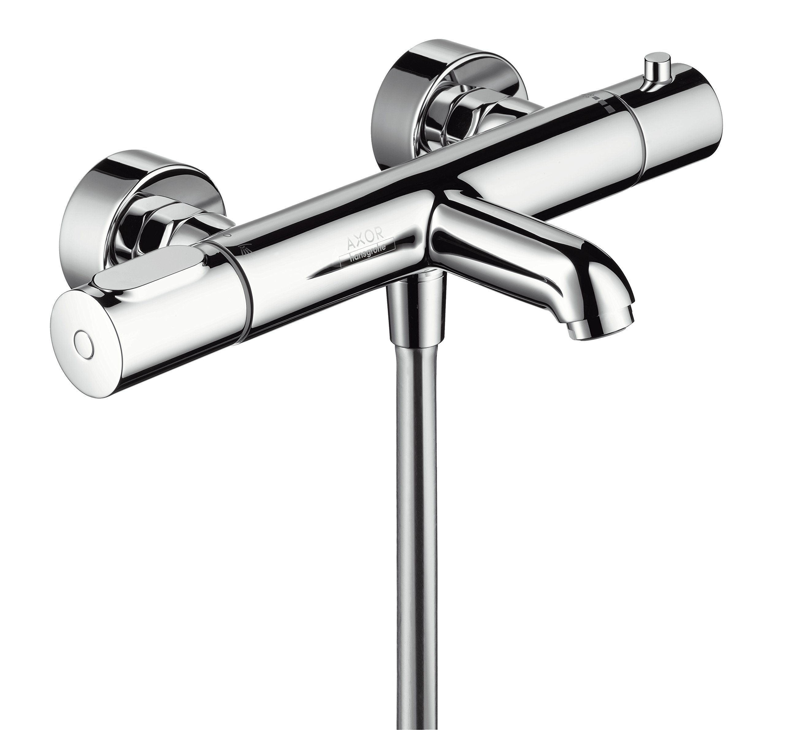 AXOR AX Citterio M Thermostatic Bath Mixer in Chrome - Premium Temperature Control for Modern Bathrooms & Spa-Like Shower Experience