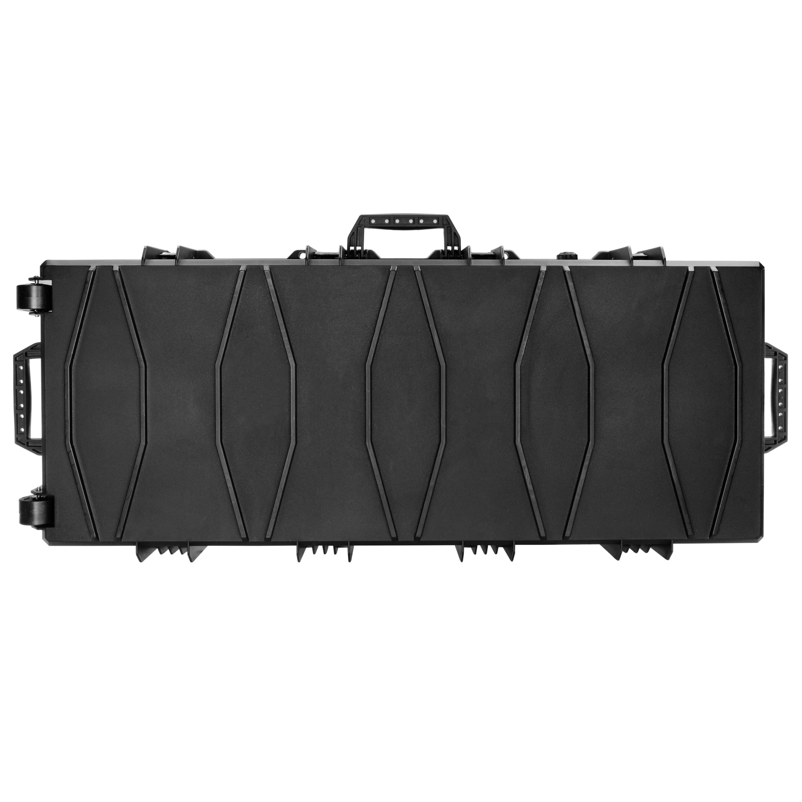 Eylar 48 Inch Rolling Hard Rifle Case - Lightweight Durable Gun Case with Stackable Foam Protection | Perfect for Firearm Storage, Hunting, Shooting Range & Air Travel
