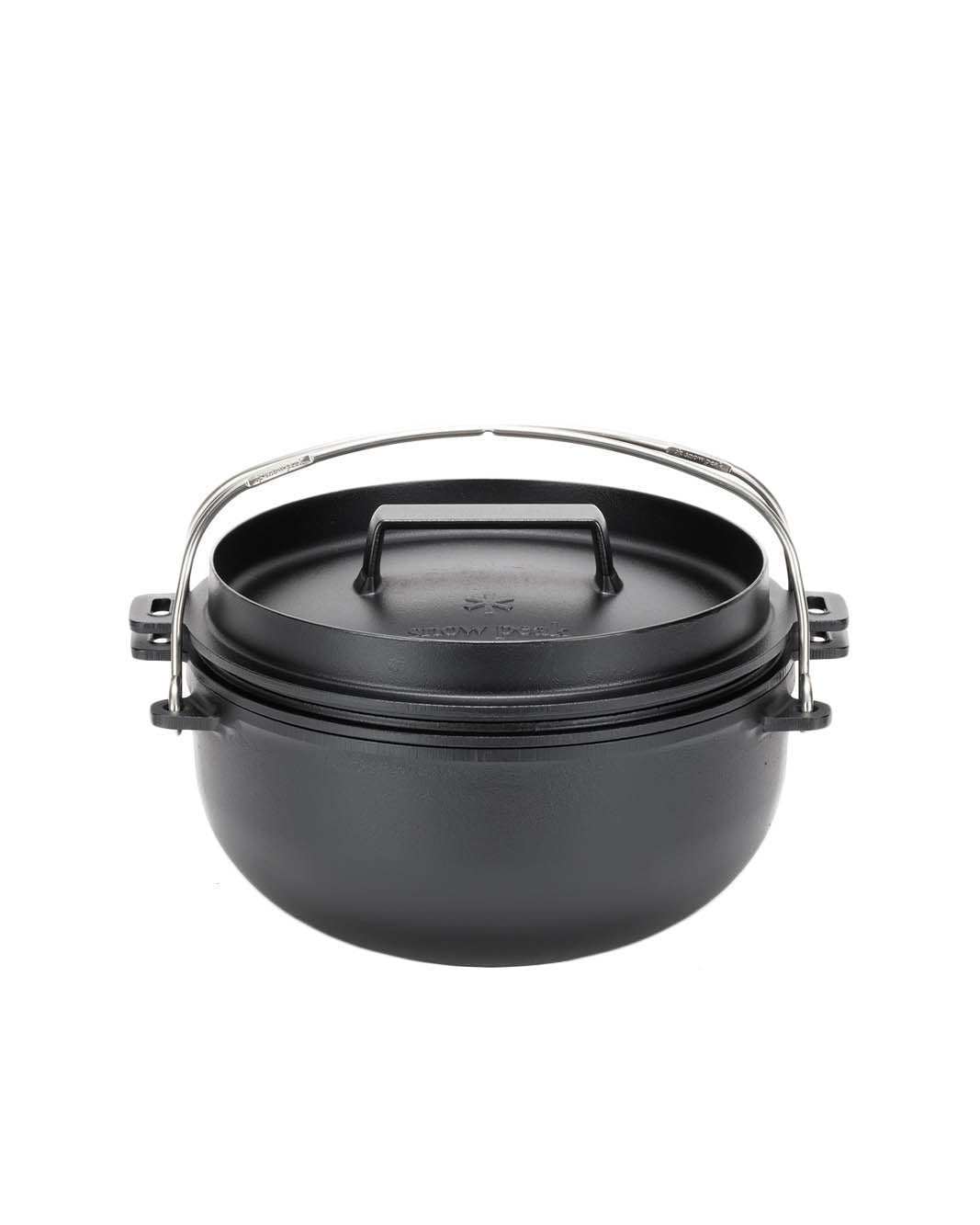 26cm Cast Iron Dutch Oven - Premium Enameled Cookware for Baking, Roasting & Braising - Perfect for Stovetop, Oven & Campfire Cooking