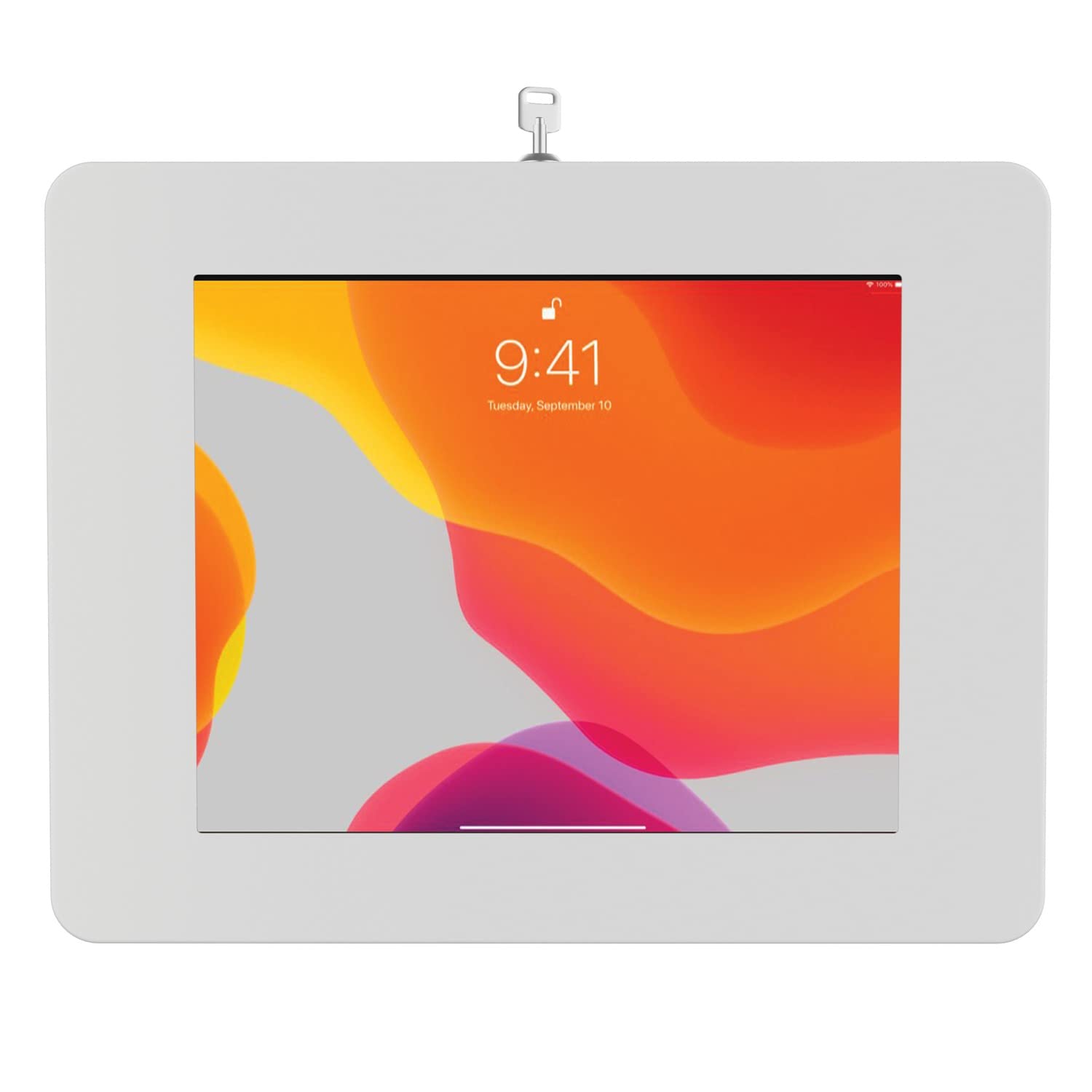 Premium Locking Wall Mount Enclosure for iPad 7th/8th/9th Gen, iPad Air 4, Samsung Galaxy Tab, Microsoft Surface Go, Zebra Tablets - Secure & Durable CTA Paragon Mount (PAD-PARAWW) - Ideal for Retail, Hospitality, and Public Kiosks