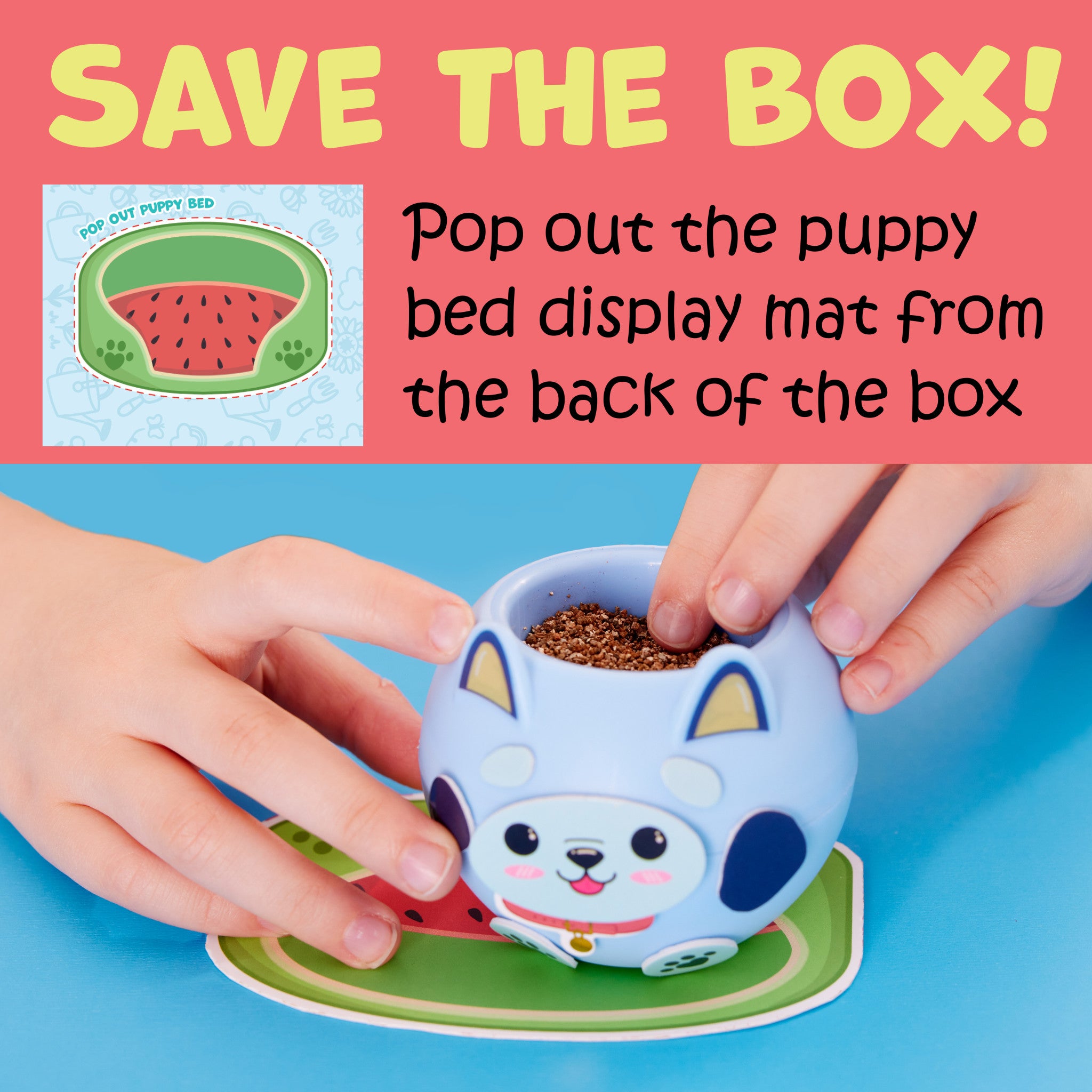 Plant a Pet Puppy #6440000 - Adorable Artificial Pet Plant for Home Decor, Gifts, and Office Desk Accessories