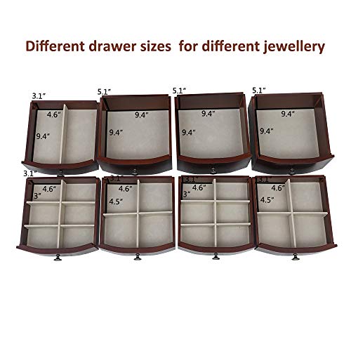 9-layer 8 drawers