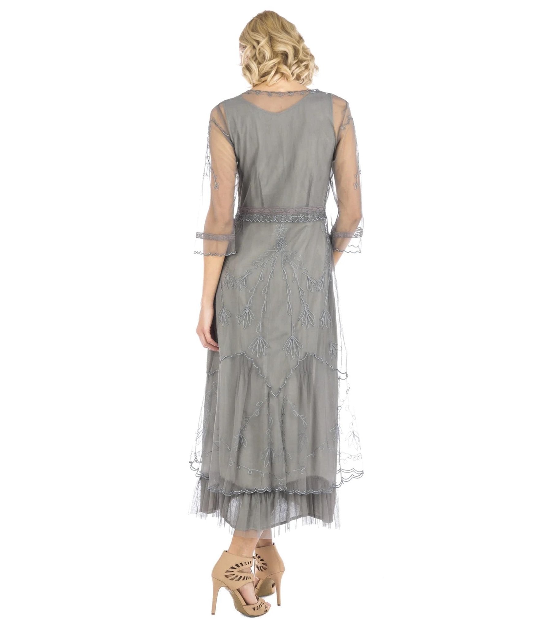 Vintage 1920s Flapper Dress - Nataya Gatsby Style Fringe Cocktail Dress for Women | Perfect for Roaring 20s Theme Parties, Halloween Costumes & Jazz Age Events