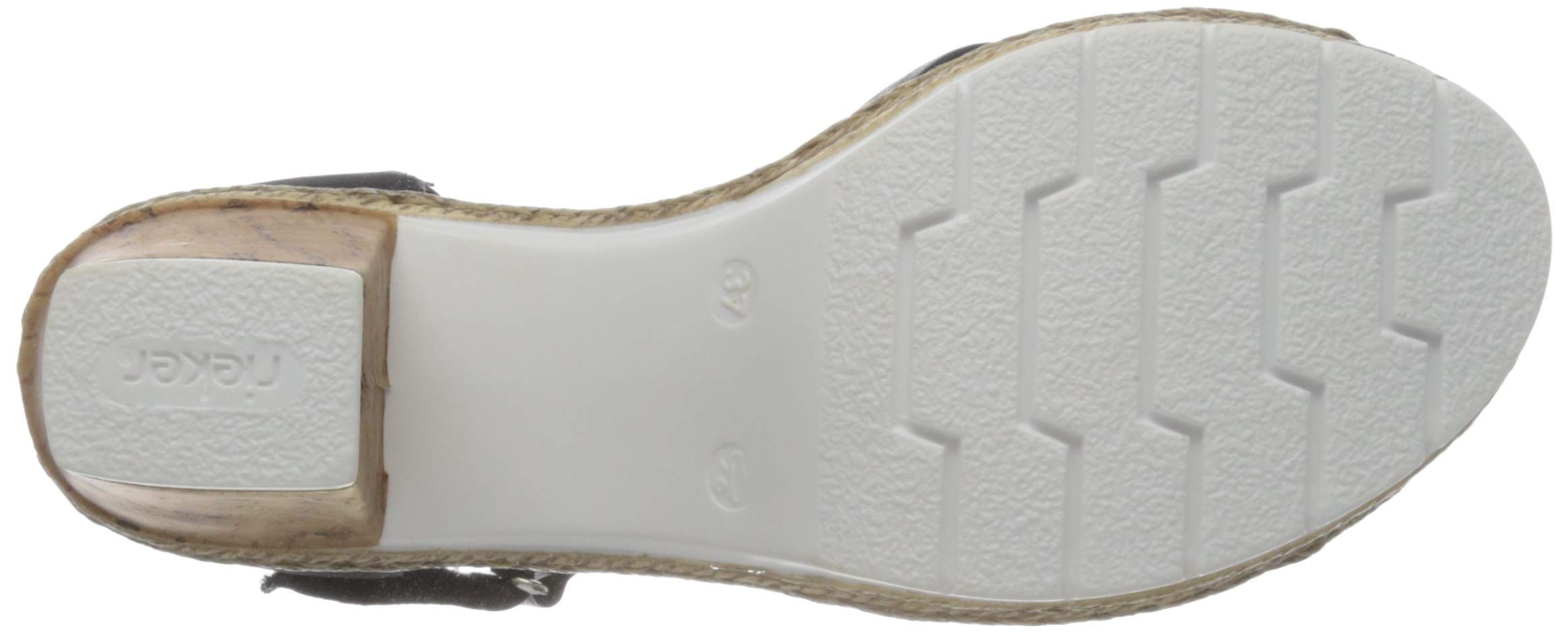 Rieker Women's Comfortable Closed Toe Sandals - Breathable Summer Walking Shoes for Casual Outfits & Beach Vacations