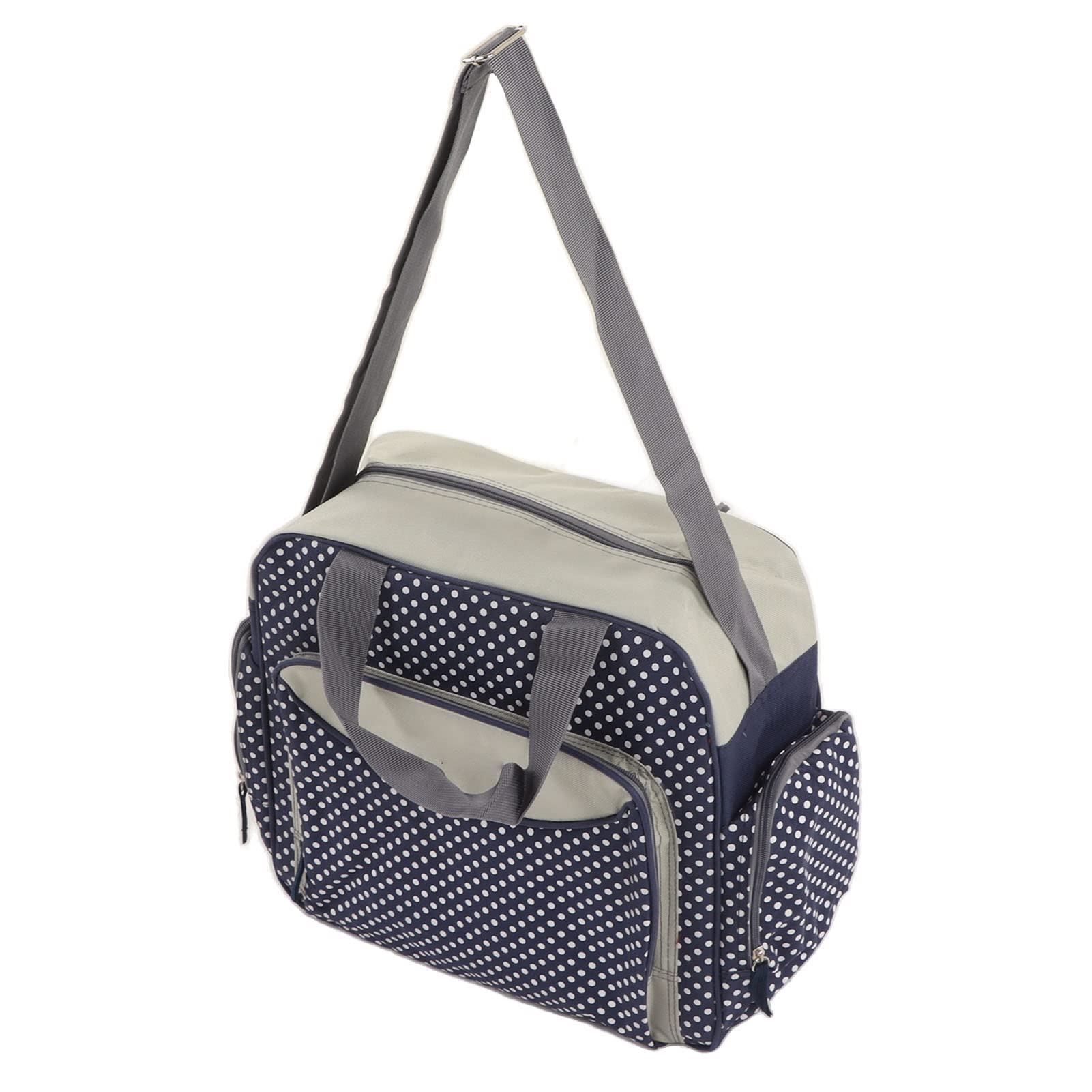 Waterproof Crossbody Diaper Bag - Large Capacity Baby Tote for Outdoor Travel & Shopping